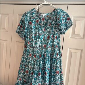 Crown and ivy floral dress